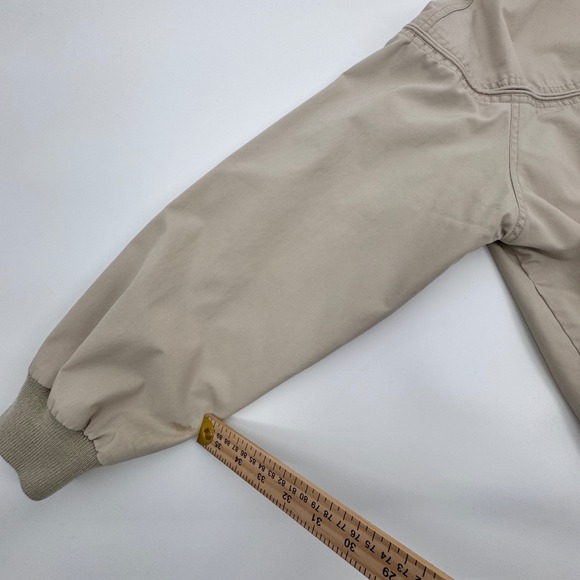 Vintage‎ Y2K Classic Harrington Munsingwear Mens Jacket Full Zip Button Up XL - Picture 7 of 15